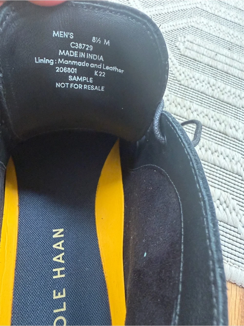 NEW Cole Haan mens Hawthorne Chukka Boot Chukka Boot 8.5 black